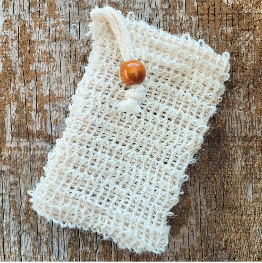 Natural Fiber Soap Pouch